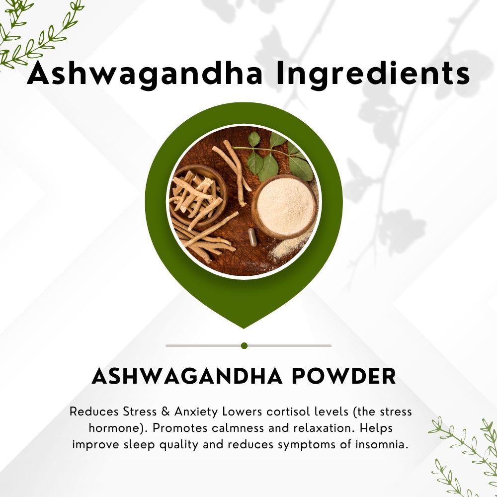 Vinamrit Ashwagandha Powder | 100% Pure & Natural | Supports Stress Relief, Stamina & Immunity | 100g Pack | Ayurvedic Adaptogen for Energy, Sleep & Hormonal Balance