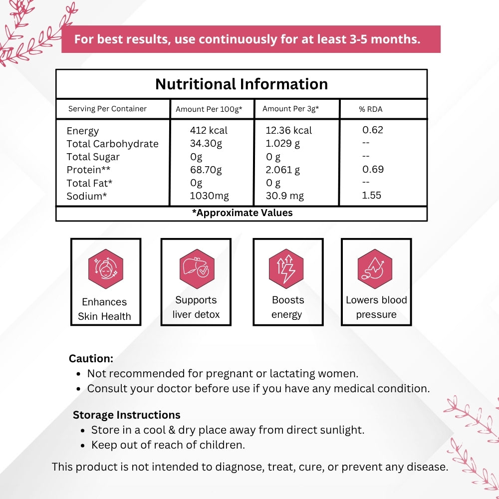 Vinamrit Beetroot Powder | Natural & Pure | Rich in Iron & Nitrates | Boosts Energy, Stamina & Blood Circulation | 100g Pack | Plant-Based Superfood for Juicing, Smoothies & Skincare
