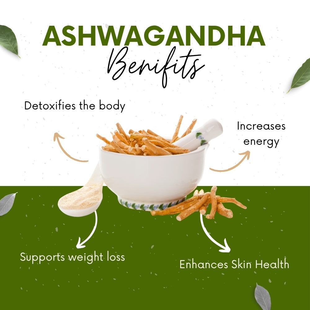 Vinamrit Ashwagandha Powder | 100% Pure & Natural | Supports Stress Relief, Stamina & Immunity | 100g Pack | Ayurvedic Adaptogen for Energy, Sleep & Hormonal Balance