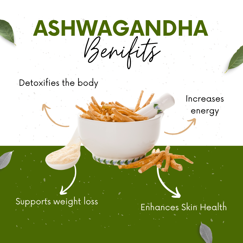 Vinamrit Ashwagandha Powder | 100% Pure & Natural Root Powder | Ayurvedic Adaptogenic Herb for Daily Wellness & Vitality | 100g Pack