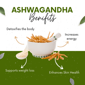 Vinamrit Ashwagandha Powder | 100% Pure & Natural Root Powder | Ayurvedic Adaptogenic Herb for Daily Wellness & Vitality | 100g Pack