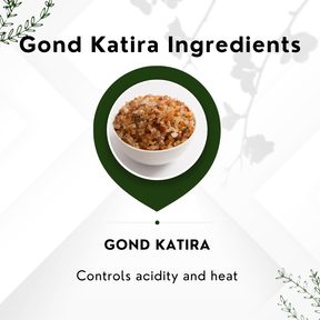 Vinamrit Gond Katira (Tragacanth Gum) | 100% Pure & Natural | Traditional Ayurvedic Resin for Cooling & Refreshing Recipes | 100g Pack