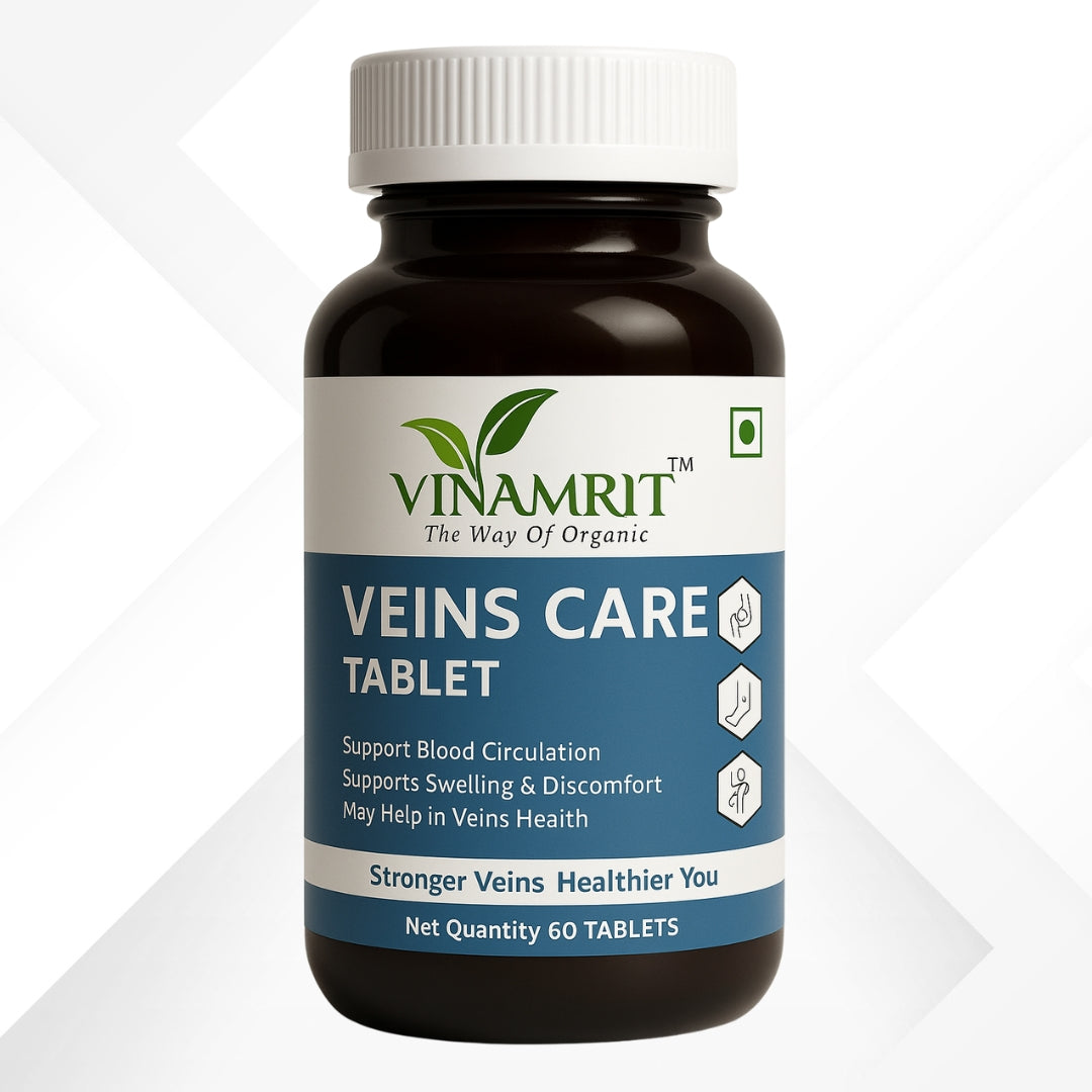 Vinamrit Varicose Veins Care Tablet: Ayurvedic Solution for Varicose Veins & Spider Veins | 30Tablets
