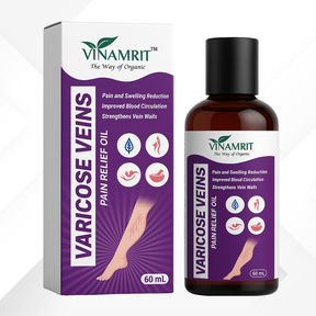 Varicose Veins Pain Relief Oil – 60 ml | Pain & Swelling Reduction